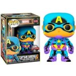 Funko Pop! 648 Marvel Black Light Captain America Marvel – Zboží Dáma