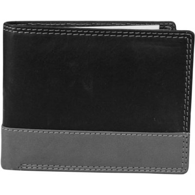 Ridgeback Pánská kožená peněženka RFID NC 44 MNC šedá