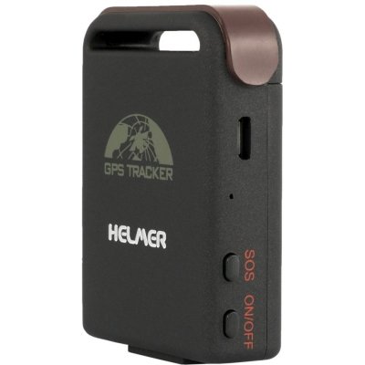 HELMER GPS lokátor LK 505 pro kontrolu pohybu zvířat, osob, automobilů Helmer LK 505