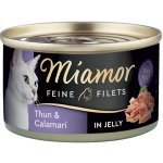 Miamor Feine Filets tuňák & kalamáry 100 g – Hledejceny.cz