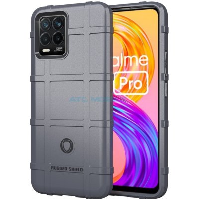 Pouzdro Shockproof Realme 8 Pro šedé – Zboží Živě