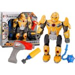 LeanToys šroubovák robotická zbraň vrtačka šroubovák světla zní žlutě – Hledejceny.cz