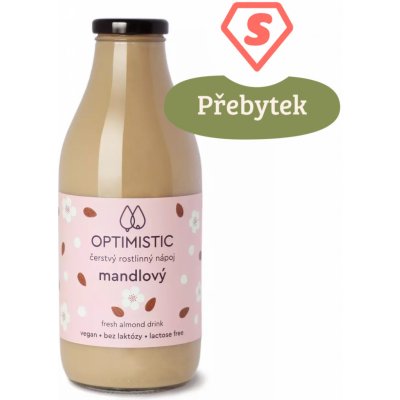 Optimistic Mandlový nápoj 750 ml – Zboží Dáma