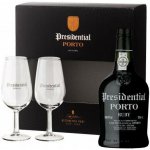 Porto Presidential Ruby 19% 0,75 l (dárkové balení 2 sklenice) – Hledejceny.cz