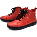 Urban Ladies dámská kotníková obuv 606-00008 Aza červená – Zboží Mobilmania