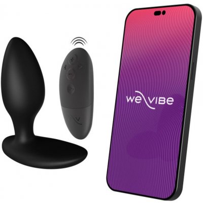 We Vibe Ditto+ chytrý dobíjecí anální vibrátor černý