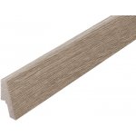Acara soklová lišta 13 AP34 MDF fólie dub zimní šedý 40 mm 18 mm 2,7 m – Hledejceny.cz