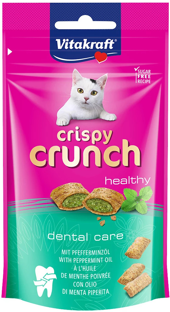 Vitakraft Cat Crispy Crunch sladový 60 g