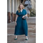 Italy fashion Letní šaty ANITA Černá – Zboží Mobilmania