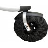 Doplněk a příslušenství ke kočárkům Emitex Univerzální návlek na kolo se suchým zipem černý