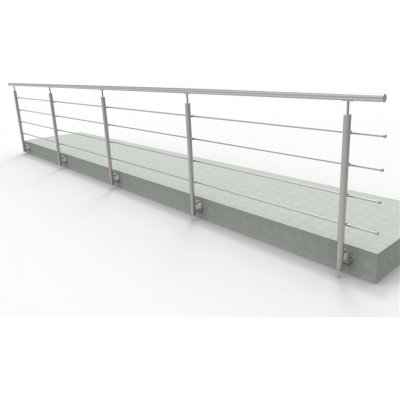 UMAKOV Nerezové zábradlí, AISI304, 6000x900mm, BR - sada pro montáž A-ZBR90-6000 – Hledejceny.cz