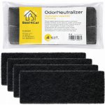 Best4Cat filtr do záchodu 16 x 6 x 0,5 cm 4 ks – Zboží Dáma