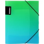 Ombre Desky chlopně a gum.Ombre - A4 zelené 1 ks – Hledejceny.cz