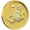 The Perth Mint zlatá mince Gold Lunární Série II Rok Opice 2016 1 oz