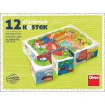 Dino obrázkové kostky Povolání 12 kostek – Sleviste.cz
