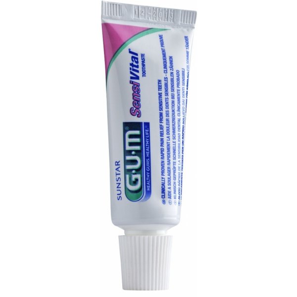 Zubní pasta G.U.M SensiVital gelová zubní pasta pro citlivé zuby, 12 ml