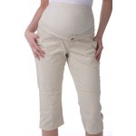 Těhotenské 3/4 kalhoty 1S0262 béžová – Hledejceny.cz