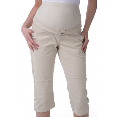 Těhotenské 3/4 kalhoty 1S0262 béžová – Hledejceny.cz