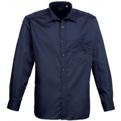 Premier Workwear pánská košile s dlouhým rukávem PR200 navy