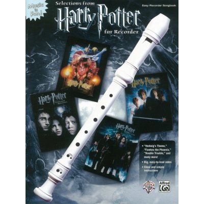 HARRY POTTER for Recorder / velmi snadné skladby pro zobcovou flétnu