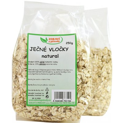 Zdraví z přírody Ječné vločky 250 g – Zboží Dáma