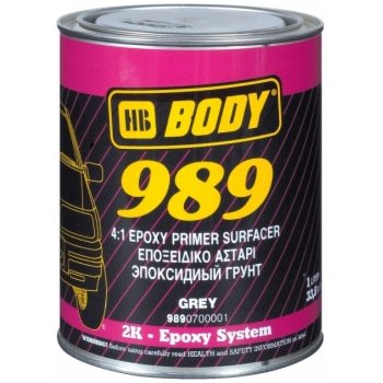 HB BODY EPOXY PRIMER 989, epoxidový základ, šedý, 1L