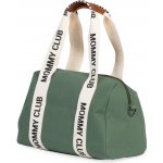 Childhome taška Mommy Club Signature Canvas Green – Zboží Dáma