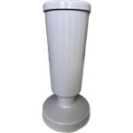 Madona hřbitovní váza plast se zátěží 30 cm – šedá – Hledejceny.cz