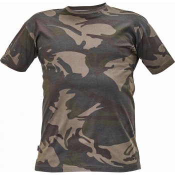CRAMBE tričko s krátkým rukávem camouflage