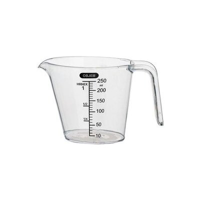 ODMĚRKA 250ML 13,5X7,8X8,7CM PLAST – Sleviste.cz