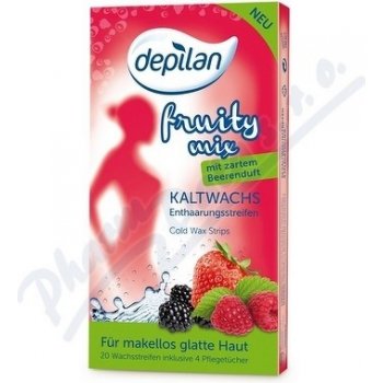 Depilan Fruity Mix tělové pásky 20 ks