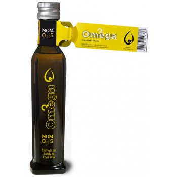 Nom oils Omega 3 prémium čistý rybí olej API 240 ml