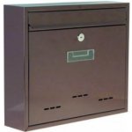 Poštovní schránka 31x36x9cm; Hnědá – Zbozi.Blesk.cz