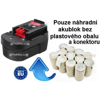 AEB Black & Decker A14E 14,4V 1700 mAh NiCd - KIT Panasonic - neoriginální