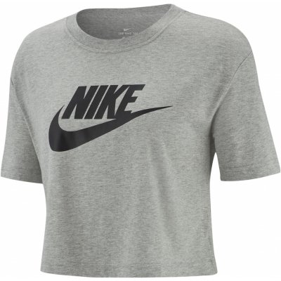 Nike NSW TEE ESSNTL CRP ICN FTRA W BV6175-063 šedé