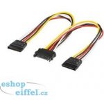 PREMIUMCORD SATA napájecí (Y) k HDD (2xF/1xM, 16cm, rozdvojka), kfsa-11 – Zboží Mobilmania