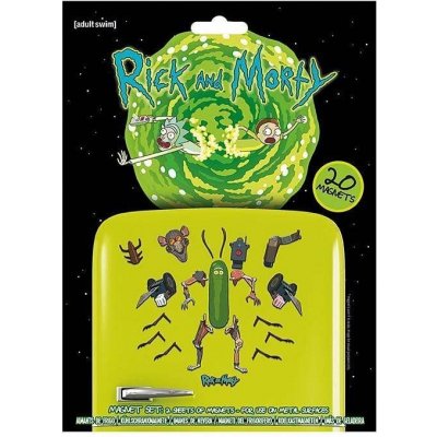 Pyramid International sada magnetek Rick and Morty Weaponize the Pickle – Zboží Mobilmania