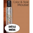 Omeisan Color & Style Mousse tužidlo světle hnědé 200 ml