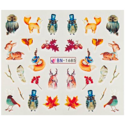 BIO nails Vodolepka BN 1685 zvířátka – Hledejceny.cz
