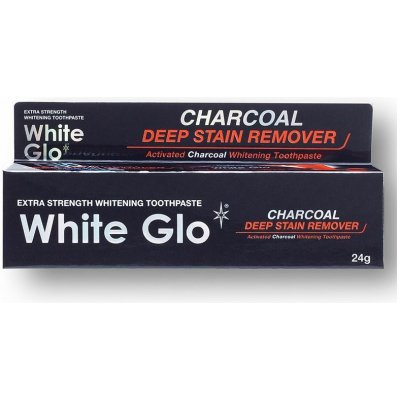 White Glo Charcoal Deep Stain Remover 24 g – Zboží Mobilmania