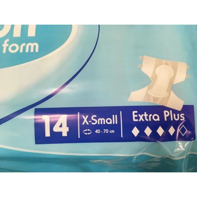 Nappy Pleny pro dospělé prodyšné zapínací XS 14 ks – Zboží Dáma