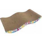 Magic Cat Wave 1 kartonové škrabadlo 43 x 22 x 4 cm – Sleviste.cz