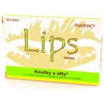 Pharmacy Laboratories S.C. Lips koutky a afty 30 tablet 1 tablet – Hledejceny.cz