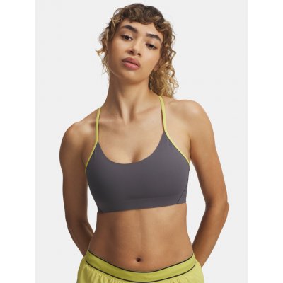 On Under Armour UA Halo Bded Bra GRY Šedá – Zboží Mobilmania
