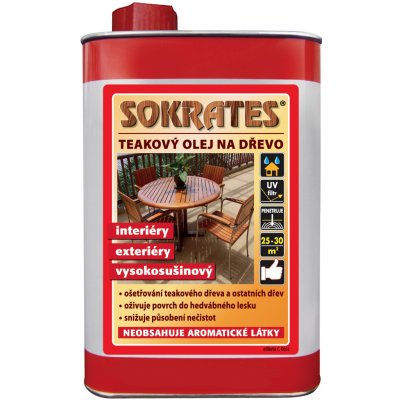 Sokrates Olej teakový 0,6 l čirý – HobbyKompas.cz