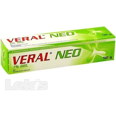 VERAL DRM 10MG/G GEL 50G II – Zboží Mobilmania