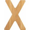Dekorace Small Foot bambusové písmeno X