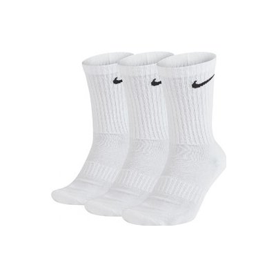 Nike Everyday Cushioned Training Crew Socks 3 Pairs Bílá – Zboží Mobilmania