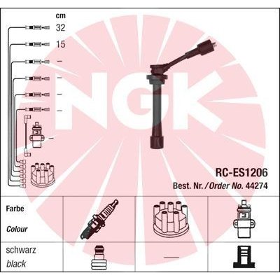 NGK 44274 Sada kabelů pro zapalování (44274) – Hledejceny.cz