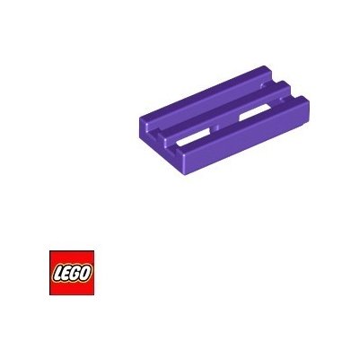 LEGO® 2412b Dlaždice 1x2 gril Fialová – Zboží Mobilmania